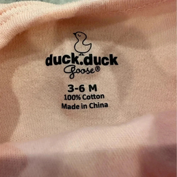 3 Pink Outfits Duck Duck Goose Pink, Floral, Lace and Tutu. Size 3-6 Month - Picture 7 of 9